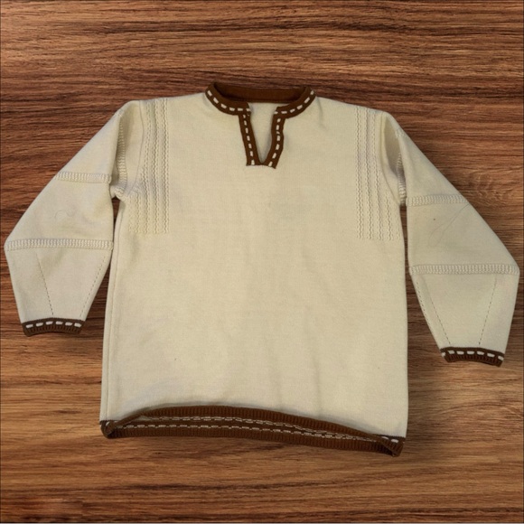 Vintage western contrast sweater size S - Picture 6 of 8